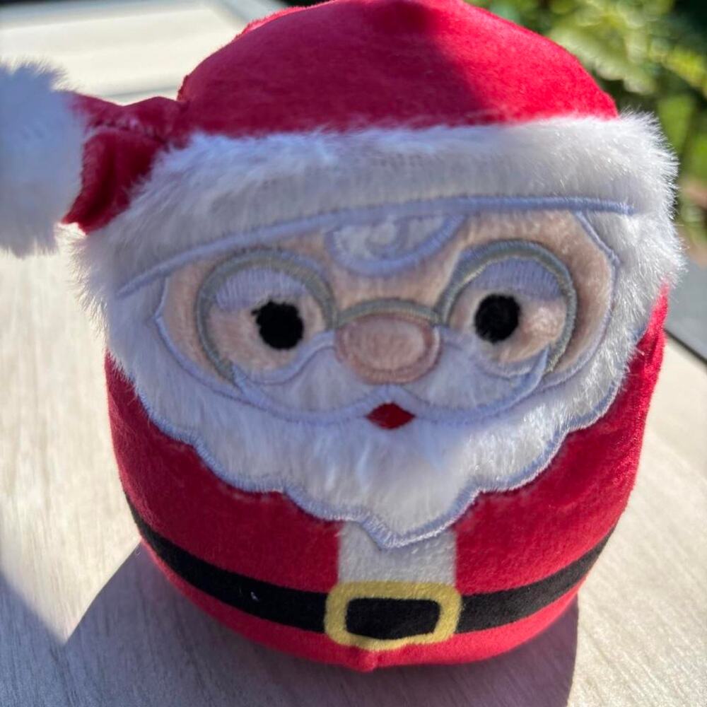 Squishmallow 5” Santa Claus plush toy in capsule
